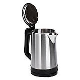 Електрочайник металевий з автоматичним вимкненням 2.3 л Sokany електричний чайник нержавіюча сталь 1500 Вт SK-09022, фото 5