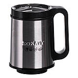 Чоппер подрібнювач для кухні з чашею на 2.7 л чопер кухонний блендер подрібнювач твердих продуктів 6 в 1 Sokany SK-06019, фото 6