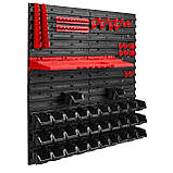 Настінна панель для інструментів Kistenberg 78х78см на 32 контейнера, фото 2