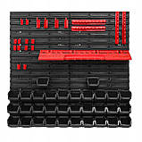 Настінна панель для інструментів Kistenberg 78х78см на 32 контейнера, фото 4