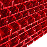 Панель для інструментів та метизів на 55 контейнерів Kistenberg 58х117см, фото 7