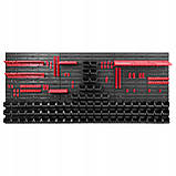 Панель для інструментів та метизів Kistenberg 173х78см 80 контейнерів, фото 4