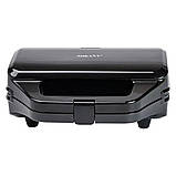 Вафельниця для бельгійських вафель електро вафельниця з антипригарним покриттям Sokany 850 Вт SK-08085, фото 6