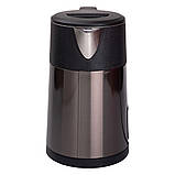 Чайник електричний термочайник термопот з підтримкою температури 2.5 л електричний чайник термос металевий Sokany 1500 Вт, фото 3