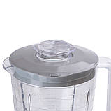 Блендер для смузі коктейлів стаціонарний коктейлів з чашею об'ємом 1,5 л і кавомолкою 500 Вт Sokany SK-03030, фото 6