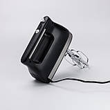 Міксер ручний кухонний занурювальний з двома вінчиками та гаками для тіста електроміксер для кухні Sokany 300 Вт SK-6632, фото 4