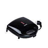 Горішниця електрична для випічки електрогорішниця з антипригарним покриттям на 12 горішків 800W Luma Bella LB58006, фото 3