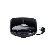 Горішниця електрична для випічки електрогорішниця з антипригарним покриттям на 12 горішків 800W Luma Bella LB58006, фото 4