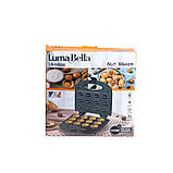 Горішниця електрична для випічки електрогорішниця з антипригарним покриттям на 12 горішків 800W Luma Bella LB58006, фото 5