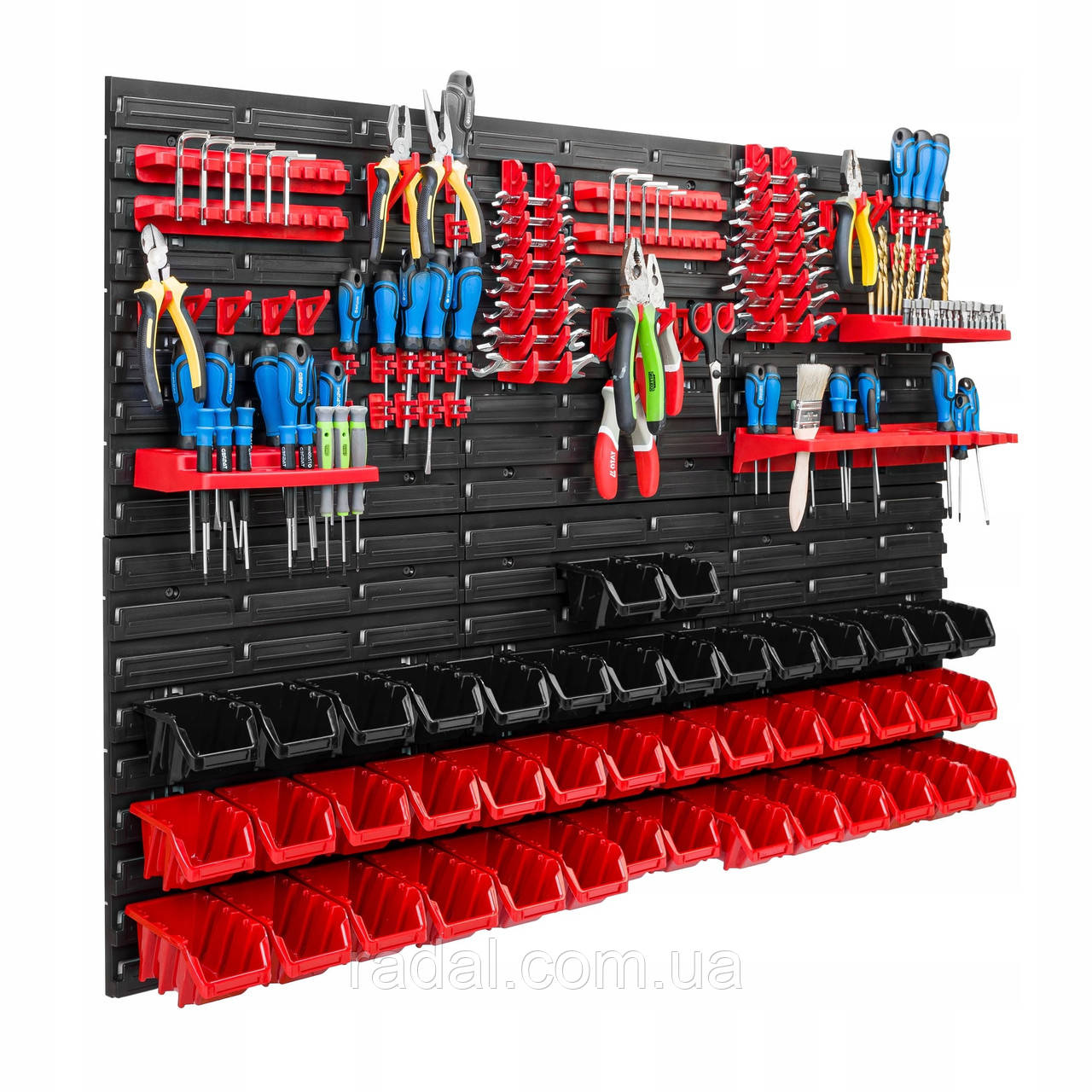 Панель для інструментів Kistenberg 117х78см на 44 контейнерів, фото 1