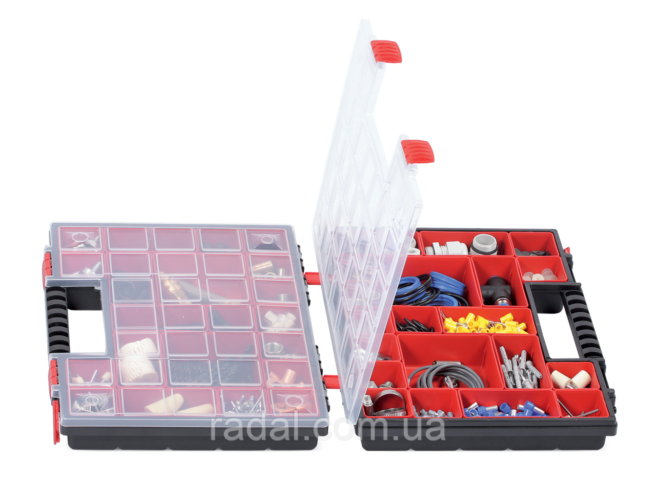 Органайзер для метизів / для дрібних деталей Kistenberg 16" NORB DUO KNOS403010B, фото 1
