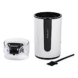 Кавомолка електрична 200 Вт автоматична 75 г для дрібного помелу електрокавомолка для дому Sokany SK-3026, фото 4