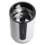 Кавомолка електрична 200 Вт автоматична 75 г для дрібного помелу електрокавомолка для дому Sokany SK-3026, фото 7