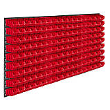 Панель перфорована для матеріалів Kistenberg 156х78см 162 контейнера, фото 2