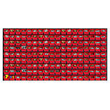 Панель перфорована для матеріалів Kistenberg 156х78см 162 контейнера, фото 3