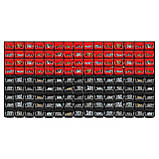 Панель для інструментів та метизів Kistenberg 156х78см 135 контейнерів, фото 3