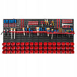 Панель для інструментів та матеріалів Kistenberg 156х78см 48 контейнерів, фото 3