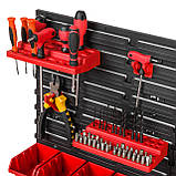 Панель для інструментів та матеріалів Kistenberg 156х78см 58 контейнерів, фото 6