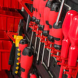 Панель для інструментів та матеріалів Kistenberg 156х78см 58 контейнерів, фото 7