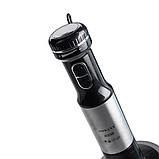 Блендер занурювальний кухонний ручний блендер для кухні 3в1 800 Вт блендер подрібнювач з чашею Sokany SK-768-4, фото 5