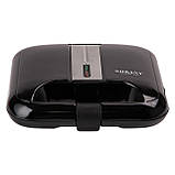 Горішниця електрична для випічки електрогорішниця з антипригарним покриттям на 12 горішків Sokany 750 Вт SK-08068, фото 3