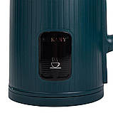 Електрочайник електричний з автоматичним вимкненням 2.5 л єлектрочайник металевий чайник нержавіюча сталь 1500 Вт Sokany, фото 5