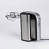 Міксер ручний кухонний занурювальний електро міксер потужний для кухні сталевий Sokany 800 Вт CX-6651, фото 8