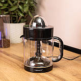 Соковижималка для цитрусових апельсинів електрична 30 Вт 1.2 л електросоковижималка сокодавка Sokany SK-CZ-626, фото 9