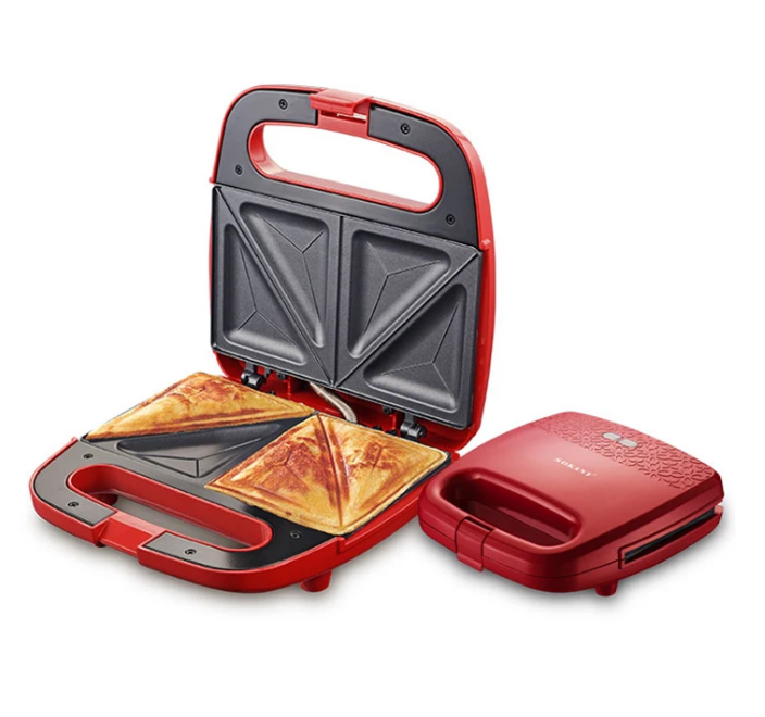 Бутербродниця електро сендвічниця електробутербродниця електрична з антипригарним покриттям Sokany SK-08051, фото 1