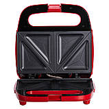 Бутербродниця електро сендвічниця електробутербродниця електрична з антипригарним покриттям Sokany SK-08051, фото 2