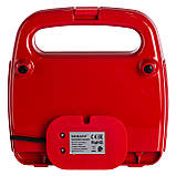 Бутербродниця електро сендвічниця електробутербродниця електрична з антипригарним покриттям Sokany SK-08051, фото 8