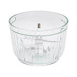 Чоппер кухонний подрібнювач для кухні електричний 2в1 з чашами 0.5 та 1,5 літра електроподрібнювач Sokany 800 Вт Білий SKYM7032B, фото 6