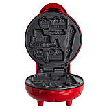 Електро вафельниця для вафель у вигляді машинок вафельніца для бельгійських вафель електрична міні вафельниця 550 Вт вафлі для, фото 2