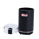 Кавомолка електрична з регулюванням ступеня помелу Sokany 150 Вт міні кавомолка для дому Чорна Lugi SK-3027W, фото 2