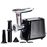 Електрична м'ясорубка для м'яса електром'ясорубка для дому потужна 2500 Вт з насадками Sokany SK092, фото 5