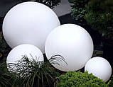 Декоративний садовий світильник, куля 10см, 20см, 30см, 230V, SuperLED, фото 3