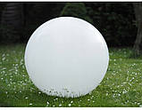 Декоративний садовий світильник, куля 10см, 20см, 30см, 230V, SuperLED, фото 7