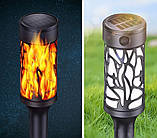Світильник садовий на сонячній батареї SuperLED з імітацією полум’я, набір 6шт, фото 8