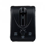 Тостер для хліба з двома відділеннями електричний з підігрівом тостерниця 800 Вт Sokany HJT-008S, фото 3