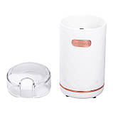 Кавомолка електрична з регулюванням ступеня помелу Sokany 150 Вт міні кавомолка для дому Біла Lugi SK-3027W, фото 5