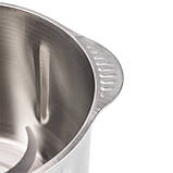 Чоппер кухонний подрібнювач для кухні електричний з чашею на 3,9 л електроподрібнювач Sokany SK-7015, фото 4