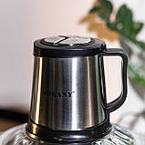 Чоппер кухонний подрібнювач для кухні електричний з чашею на 3,9 л електроподрібнювач Sokany SK-7015, фото 8