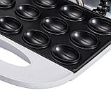 Горішниця електрична електрогоішниця 750 Вт на 12 горішків з антипригарним покриттям для випікання Sokany SK-809, фото 2