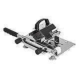 Слайсер для дому м'яса скиборізка ручний слайсер для нарізки з нержавіючої сталі машинка для нарізки ковбаси 16788-9, фото 4