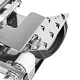 Слайсер для дому м'яса скиборізка ручний слайсер для нарізки з нержавіючої сталі машинка для нарізки ковбаси 16788-9, фото 6