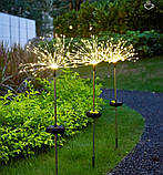 Декоративна садова лампа «Кульбаба» SuperLED Treesi 1м, 120LED, фото 3