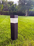 Ліхтар на сонячній батареї, набір 4шт, SuperLED стовпчик в землю, сад, тераса, доріжки, фото 7