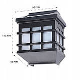 Комплект ламп сонячна настінна LED з датчиком руху та освітлення, SuperLED, 2шт, фото 2