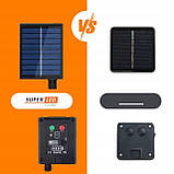 Сонячна гірлянда SuperLED Soli 10 м — 10 LED лампочок, тепле світло, водозахист IP65, пульт, зарядка USB, фото 7