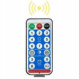 Сонячна гірлянда SuperLED Soli 10 м — 10 LED лампочок, тепле світло, водозахист IP65, пульт, зарядка USB, фото 8